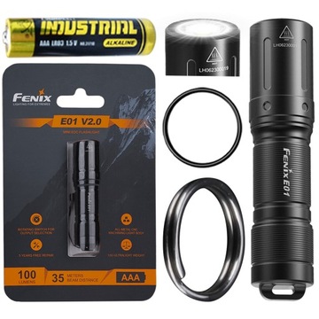 Latarka diodowa Fenix E01 V2.0 100lm DO KLUCZY EDC