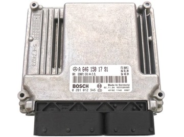 ECU MERCEDES E W211 2.2 CDI A6461501791 0281012345