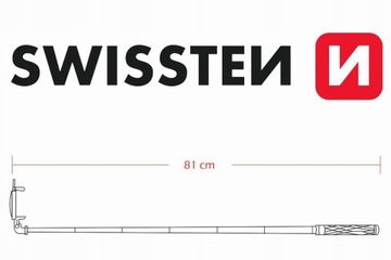 Палка для селфи SWISSTEN с разъемом 3,5 мм