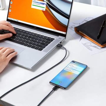 КАБЕЛЬ BASEUS USB TO USB-C СЕРИИ DYNAMIC 100 Вт, 2 М КАЧЕСТВА + СТИЛУС