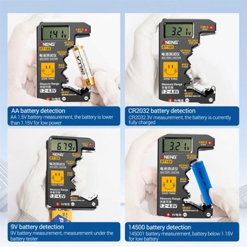 ANENG BT189 ЦИФРОВОЙ ТЕСТЕР БАТАРЕИ ЖК-дисплей AA AAA