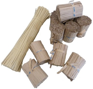 ПОЛОСКИ ДЛЯ ОБВЯЗКИ БУМАЖНОЙ ОБЛОЖКОЙ - Длина 10 см.