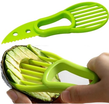 AVOCADO DRYLOWNICA KRAJALNICA NÓŻ DO AWOKADO obieraczka owoców 18cm