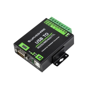 Przemysłowy konwerter USB TO RS232/485/422/TTL