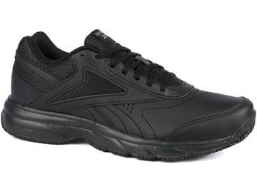 REEBOK WORK N CUSHION CZARNE MĘSKIE BUTY SPORTOWE SKÓRZANE SNEAKERSY r 42