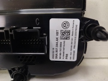5NA907044AK PANEL KLIMATIZACE PŘEDNÍ VW TIGUAN 5NA