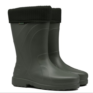 Женские сапоги FOAM Wellington, утепленные, зеленые, легкие, теплые, резиновые сапоги EVA Demar