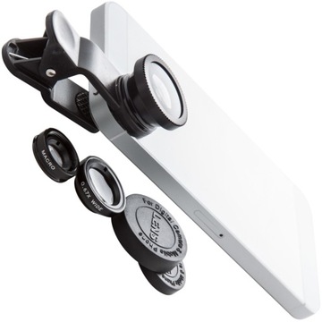 ZESTAW OBIEKTYWÓW soczewek do telefonu smartfonów