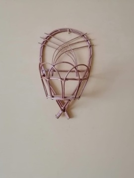 Koszyk na Kwiaty Wiklinowy Wiklina Kwietnik