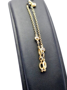 Elegancka Złota Bransoletka 585/3,4G/20CM
