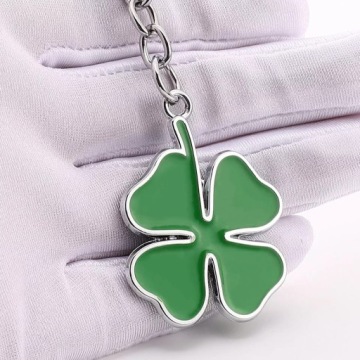 Металлический брелок для ключей ALFA ROMEO Quadrifoglio 3D