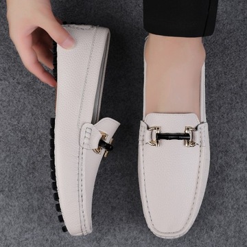 Мужские повседневные лоферы из натуральной кожи Penny Loafer