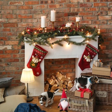 РОЖДЕСТВЕНСКИЙ Гном, эльф, РОЖДЕСТВЕНСКИЙ ПОДАРОК, СТОЯЩИЙ