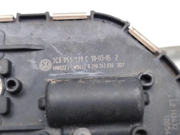 VW PASSAT CC MECHANIZMUS I MOTOREK STĚRAČE OKNO PŘEDNÍ / ČELNÍ