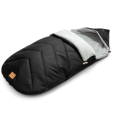 Spací Pytel Do Kočárku Korbičky Sanek Black Winter XXL