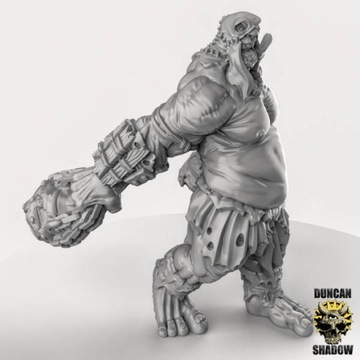 Titan with rocks