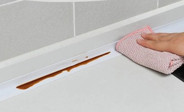 TAŚMA DO KUCHNI ŁAZIENKI USZCZELNIAJĄCA BEŻOWA USZCZELKA NAPRAWCZA