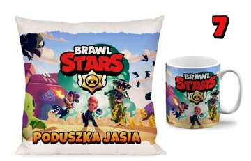 НАБОР ПОДУШЕК-КРУЖЕК BRAWL STARS ПОДАРОК ​​НА ДЕНЬ РОЖДЕНИЯ ГЕЙМЕРУ