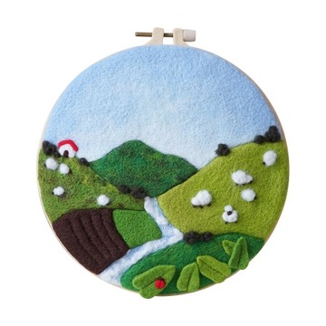 Cartoon Stress relief filcowanie igłą Kit pra