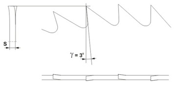 Пила 500х30х2,5/60з КБ для торцовки