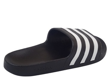 ADIDAS ADILETTE AQUA F35543 DAMSKIE CZARNE KLAPKI BASENOWE PLAŻOWE KAPCIE