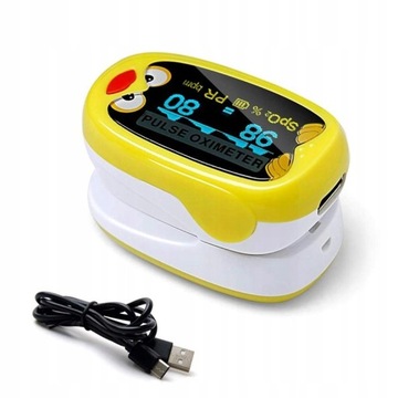 Медицинский детский пульсоксиметр на палец для младенцев
