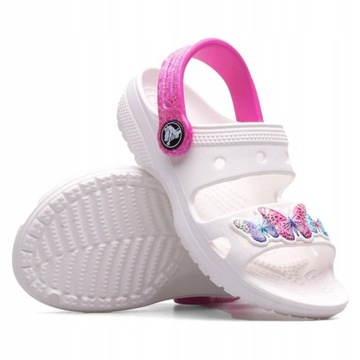 SANDAŁY DZIECIĘCE CROCS SANDAŁKI KLAPKI R.27-28