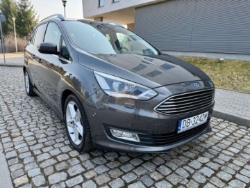 Ford C-MAX II Grand C-MAX Facelifting 1.5 EcoBoost 150KM 2018 Ford Grand C-MAX El.KlapaNaviLedAsystent ParkowaniaNowy RozrzadFull opcja, zdjęcie 2
