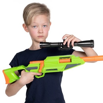 Снайперская винтовка CARNIVORE с прицелом + ЛЕНТА + 30 СТРЕЛ