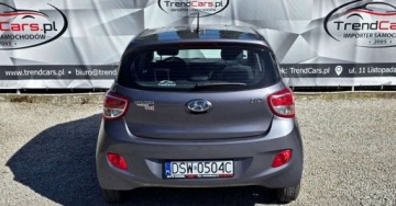 Hyundai i10 II Hatchback 1.0 MPI 66KM 2015 Hyundai i10 Klima bezwypadkowy serwisowany zarejetstrowany Benzyna 66KM, zdjęcie 8