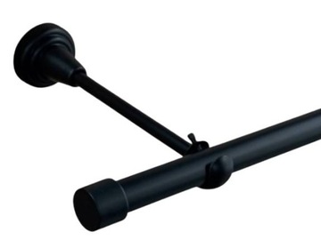 ОДИНАРНЫЙ КАРДИНЫ MODERN ЧЕРНЫЙ 19, 280 СМ