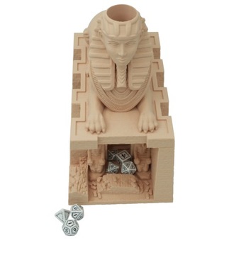 Sfinks strażnik ruin wielka wieża do kości - Dice Tower Beżowy