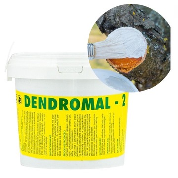 MAŚĆ OGRODNICZA DO DRZEWEK 1KG DENDROMAL BARIERA OCHRONI CHRONI RANY DRZEW