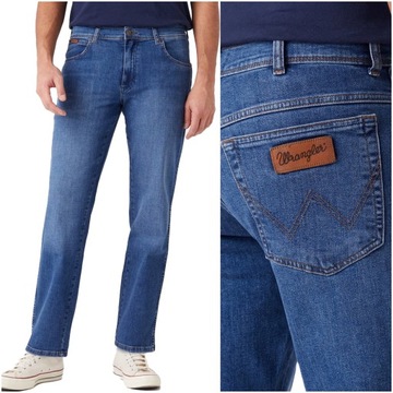 WRANGLER TEXAS MĘSKIE SPODNIE JEANSOWE W32 L32