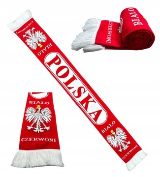 SZALIK KIBICA *POLSKA* HD SUPER ELASTIC, REPREZENTACJA POLSKI, EURO 2024