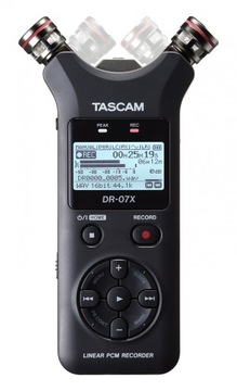 Рекордер Tascam DR-07X с аудиоинтерфейсом USB