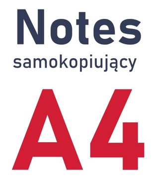 Notes samokopiujący Pro Office A4 80 kartek