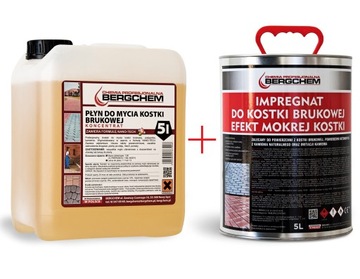 IMPREGNAT EFEKT MOKREJ KOSTKI 5L +PŁYN DO MYCIA 5L