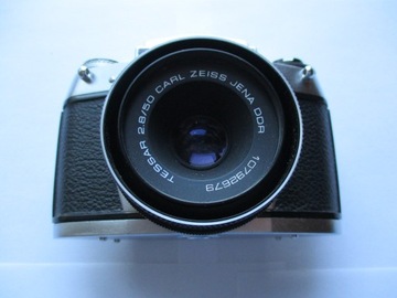 EXA 1b + Tessar 50 мм 1:2,8 Carl Zeiss Jena Pack.