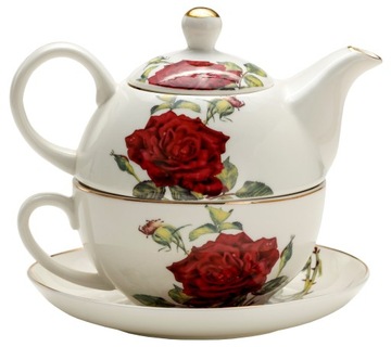 Filiżanka + Dzbanek Komplet TEA FOR ONE