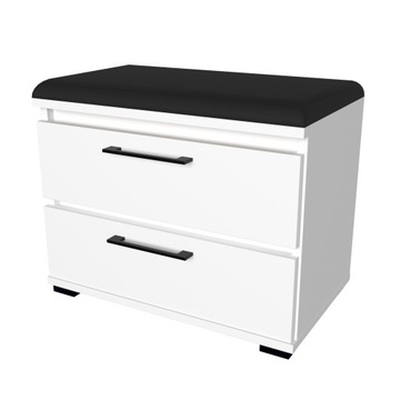 Шкаф для обуви Leo80x36, сиденье с ящиком D2 LAN