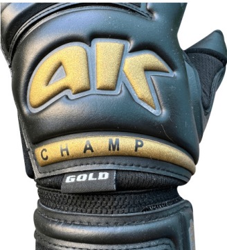ВРАТАРСКИЕ ПЕРЧАТКИ 4KEEPERS CHAMP GOLD ЧЕРНЫЕ VI RF2G 8