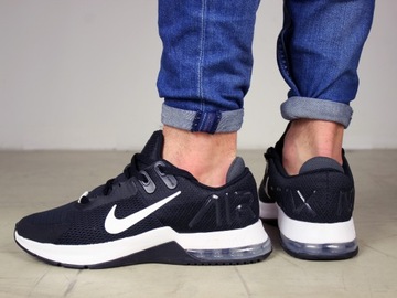 buty męskie Nike AIR MAX sportowe ORYGINAŁ CZARNE sneakersy