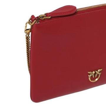 -10% PINKO TOREBKA SKÓRZANA CLASSIC FLAT LOVE BAG SIMPLY