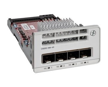 Moduł CISCO SYSTEMS Catalyst 9200 4x10GE (C9200-NM-4X=)
