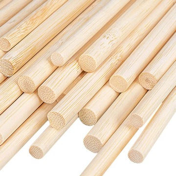 Ватные палочки круглые безопасные бамбуковые палочки 38 см 100 шт.