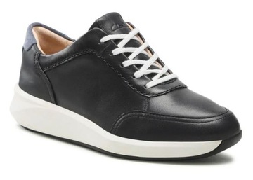 CLARKS DAMSKIE BUTY SPORTOWE ZE SKÓRĄ 39 1S2C