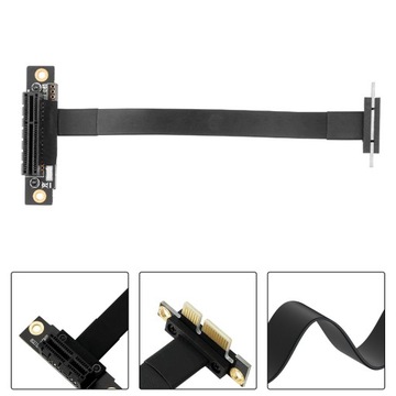 Przedłużacz x1 do x1 x4 Karta Riser na 15 cm