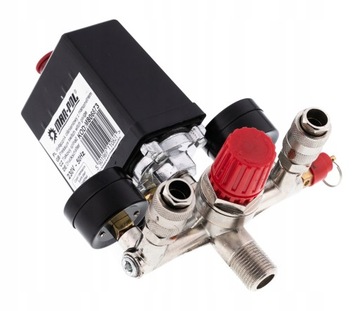 РЕЛЕ ДАВЛЕНИЯ ДЛЯ РАСПРЕДЕЛИТЕЛЯ ДАВЛЕНИЯ КОМПРЕССОРА 230 В