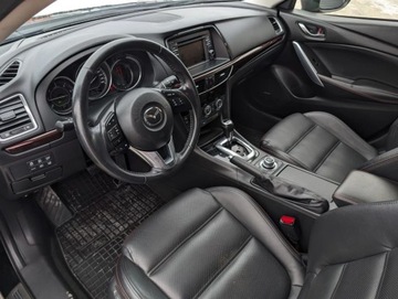 Mazda 6 III Kombi 2.2 SKYACTIV-D I-ELOOP 175KM 2013 Mazda 6 Navi Ledy Automat Tempomat Serwis Gwarancja 2.2 Diesel 175KM, zdjęcie 25